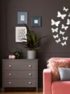 Beautiful Acrylic Mirror Butterflies Set For Wall Decor