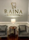 3D logo sign with raised design for business branding